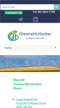 Mobile Screenshot of greenehurlocker.com